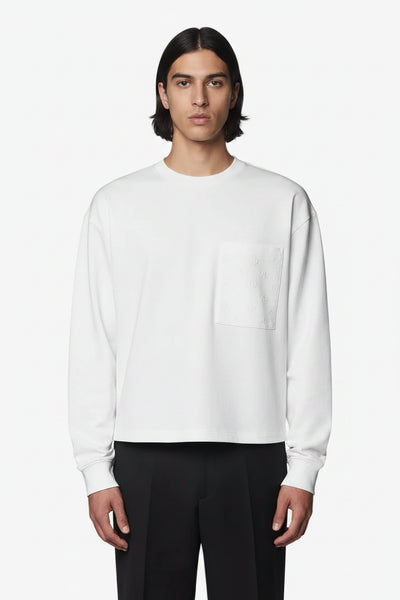 Observer Longsleeve Off White - Âme Libre | LAB10STREETWEAR