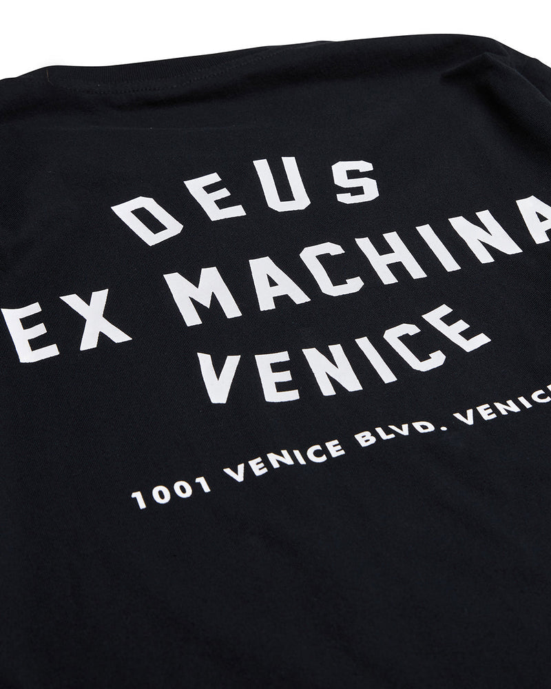 Deus Venice Longsleeve - Black - lab10menswear.nl