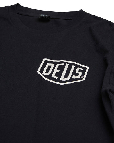 Deus Venice Longsleeve - Black - lab10menswear.nl
