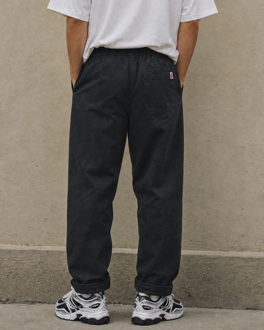 Baselab The Daily Trouser - Black - Lab10menswear.nl