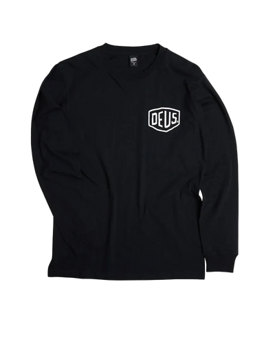 Deus Venice Longsleeve - Black - lab10menswear.nl