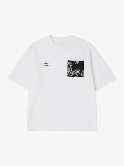 Bandana T-shirt Wit - PXP | LAB10STREETWEAR