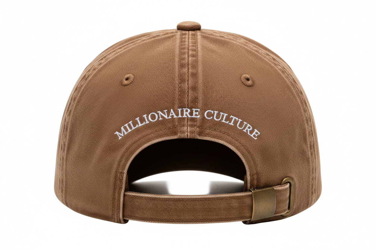 millionaire culture cap navy - lab10menswear.nl