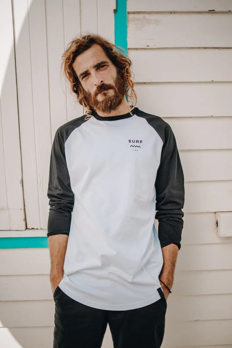 Boards Longsleeve- Black & White - Surf.inc | LAB10STREETWEAR