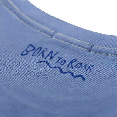 Born To Roar Box Tee - Denim Blue - Surf.inc | LAB10STREETWEAR