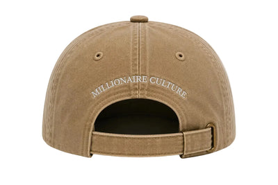 Millionaire Culture cap beige - lab10menswear.nl