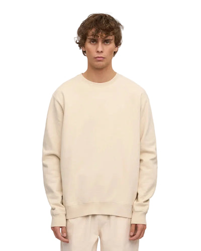 colorfulstandard Organic Oversized Crew - Ivory White -lab10menswear.nl
