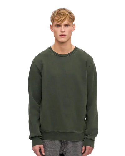 Colorfulstandard Organic Oversized Crew - Midnight Forest -lab10menswear.nl