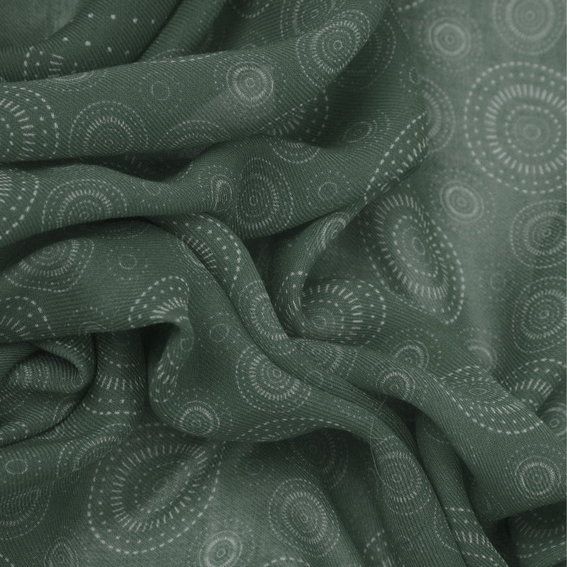 Noughts in Evergreen - Bohemian Style Bandana