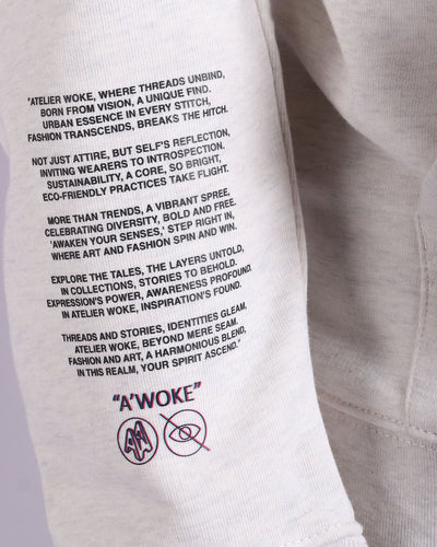 Explanation - Grey - A'Woke Studio | LAB10STREETWEAR