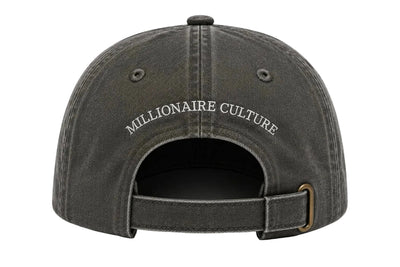 Millionaire cap grijs - lab10menswear.nl