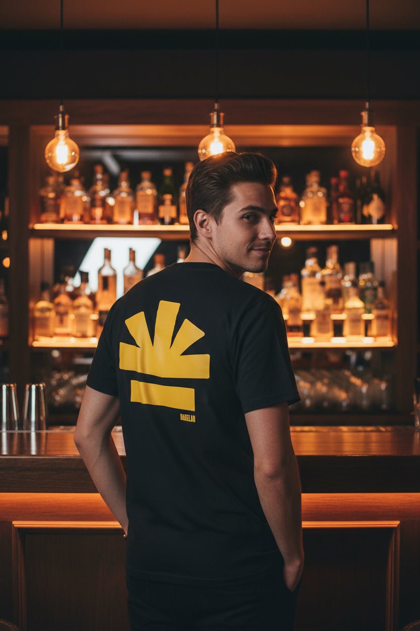 Icon T-Shirt - Zwart - Baselab | LAB10STREETWEAR