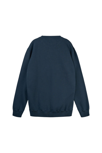 Light the Way Crewneck Sweater - Blueberry - Lakor | LAB10STREETWEAR