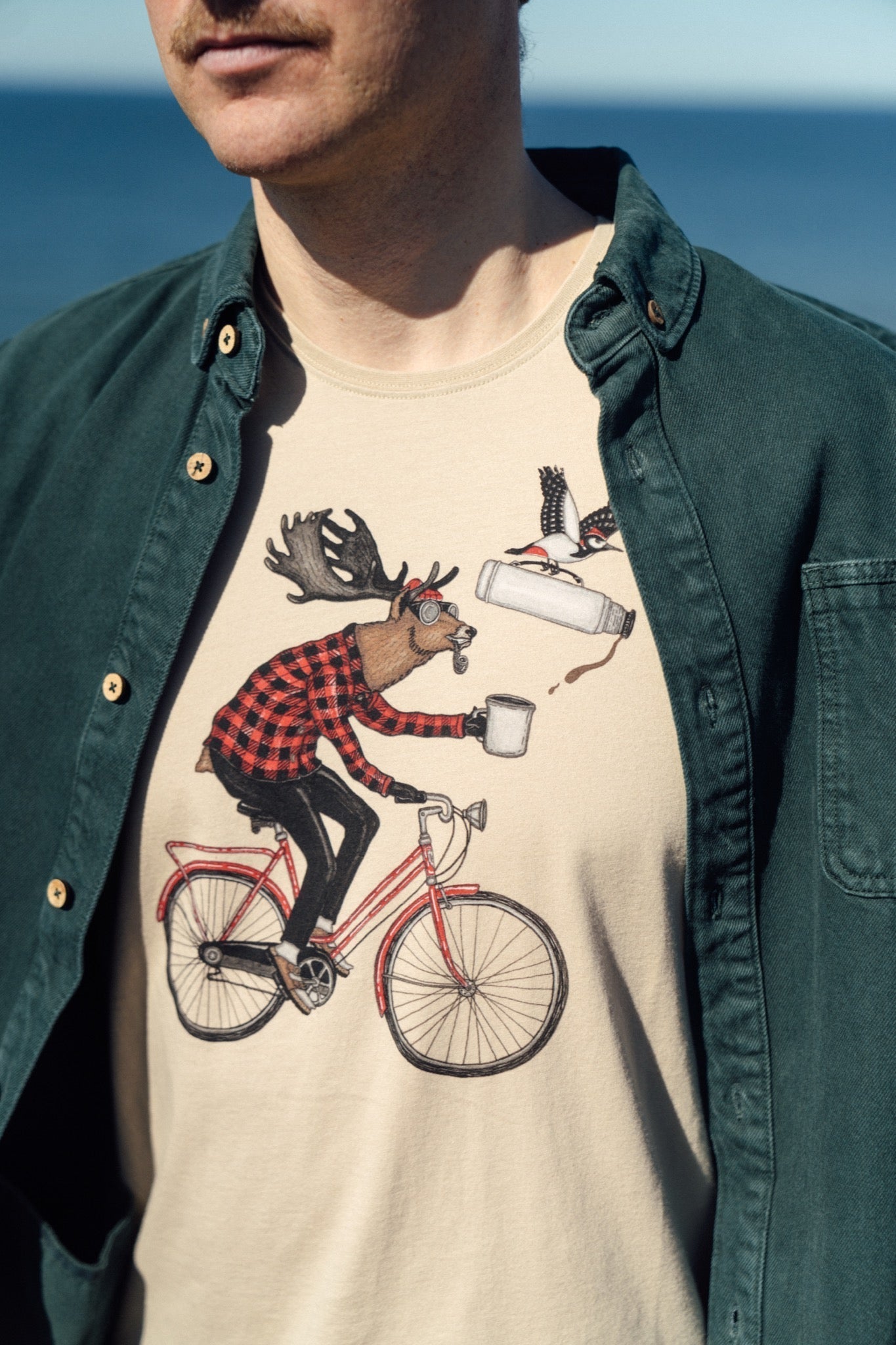 Off to Work T-Shirt - White Pepper - Lakor | LAB10STREETWEAR