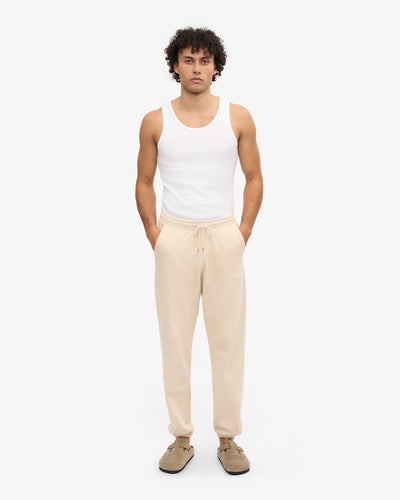 Colorfulstandard Organic Sweatpants - Ivory White - lab10menswear.nl