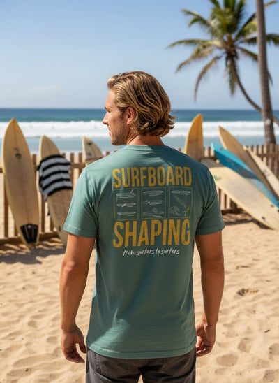 Shaping T-Shirt - Groen - Lightning Bolt | LAB10STREETWEAR