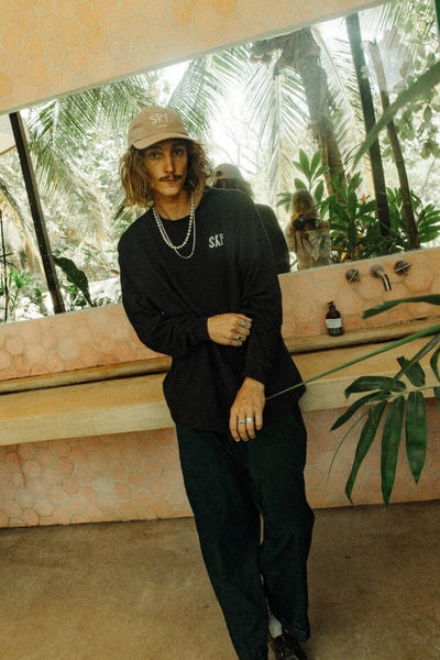 Soulinc Longsleeve - Acid Black - Surf.inc | LAB10STREETWEAR