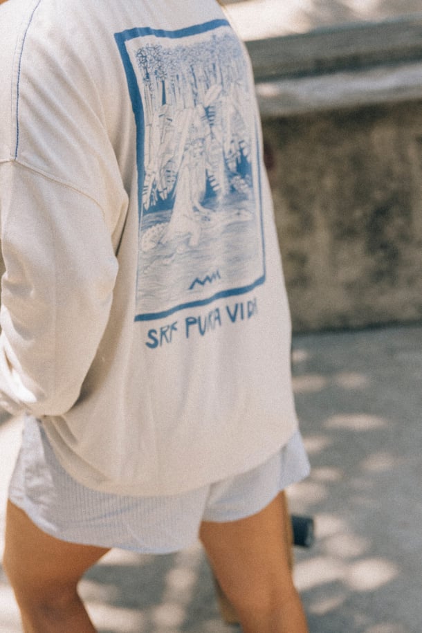 SRF Pura Vida Longsleeve - Denim Blue - Surf.inc | LAB10STREETWEAR