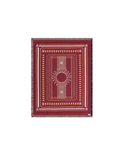 Sunset Burgundy Blanket - NTL | LAB10STREETWEAR