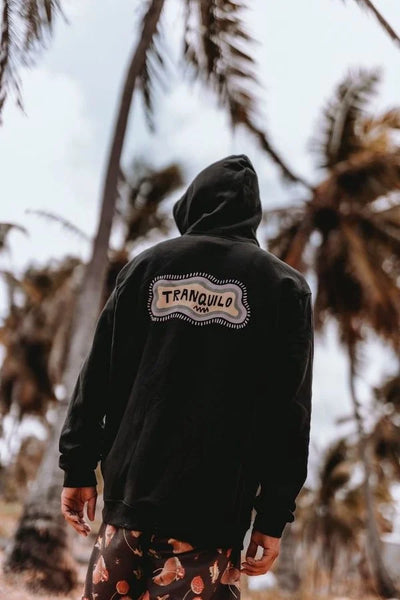 Tranquilo Hoodie - Acid Black - Surf.inc | LAB10STREETWEAR