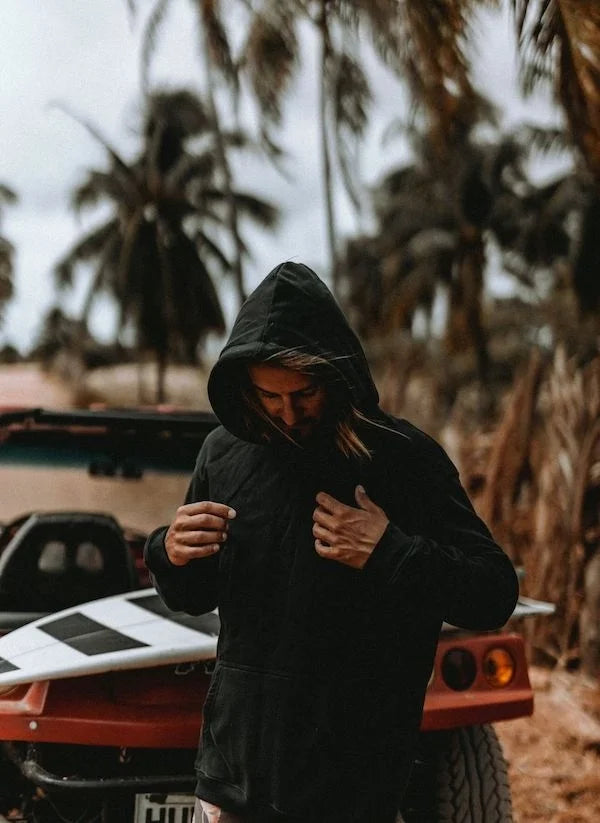 Tranquilo Hoodie - Acid Black - Surf.inc | LAB10STREETWEAR