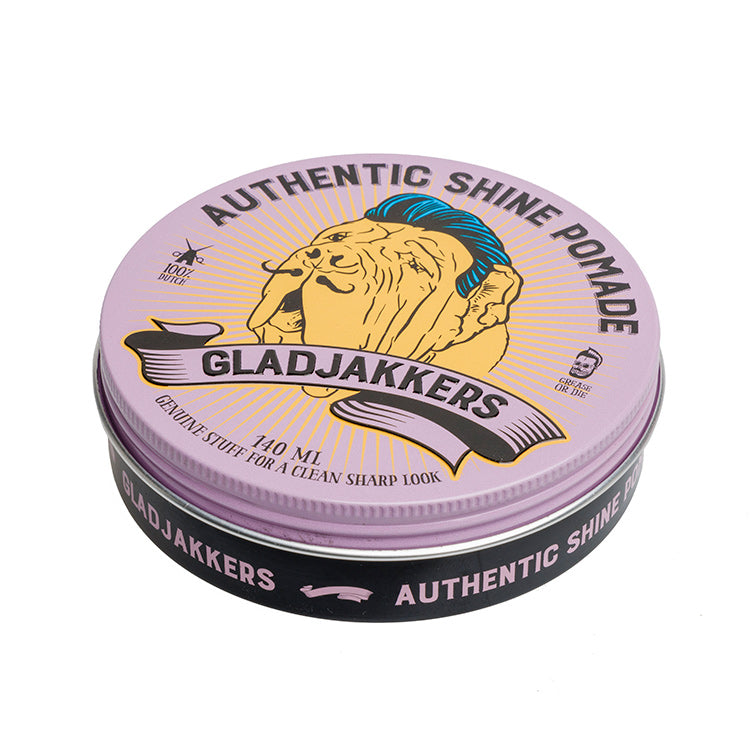Medium Hold Authentic Shine Pomade - Gladjakkers | LAB10STREETWEAR