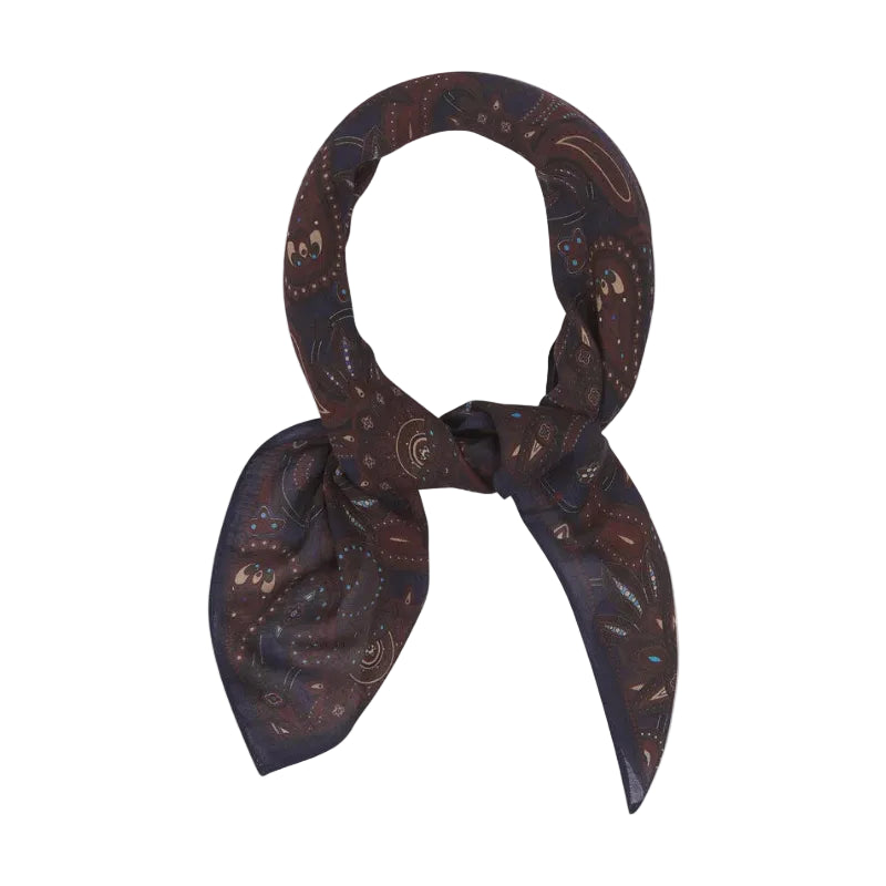 Windermere Bohemian Style Bandana - Mahogany Daze